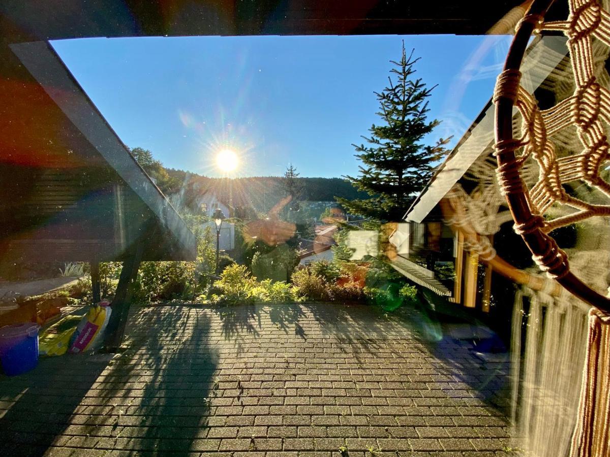 Ferienwohnung Waldblick Wilhelmsdorf المظهر الخارجي الصورة